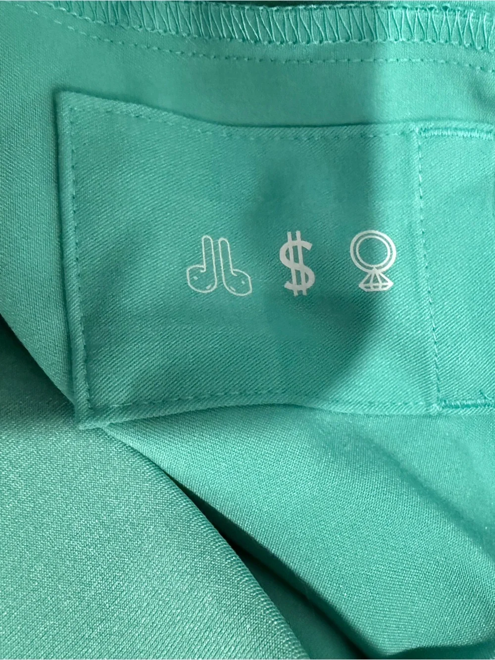 FIGS Zamora 2.0 Jogger Scrub Pants Green M Petite NWT